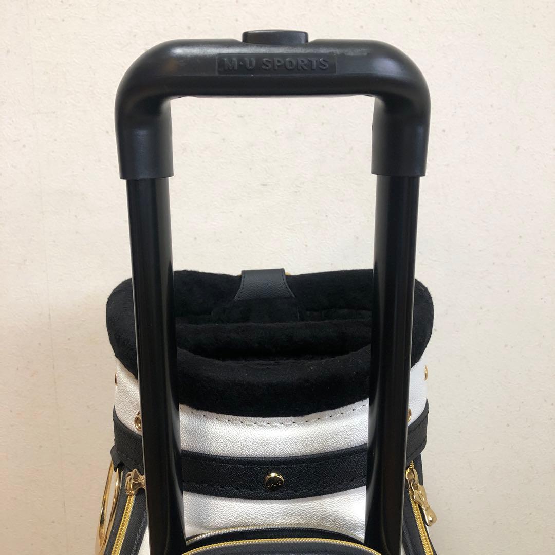 超美品❗️高級❗️キャディバッグ レディース　キャスター付き