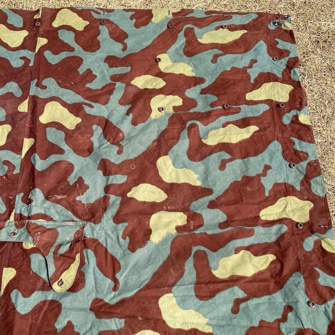 【入手困難】イタリア軍幕　サンマルコ迷彩　３枚セット　ミリタリー　テント