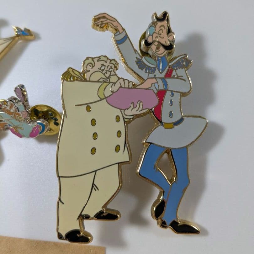 LE150 JDS OLD ディズニー ピンバッジ シンデレラ プリンス レア