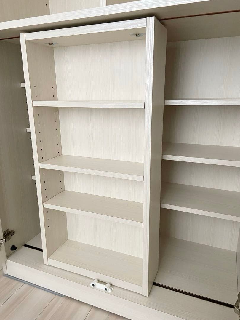 飾り棚 書棚 ディスプレイ+追加棚板2枚付き