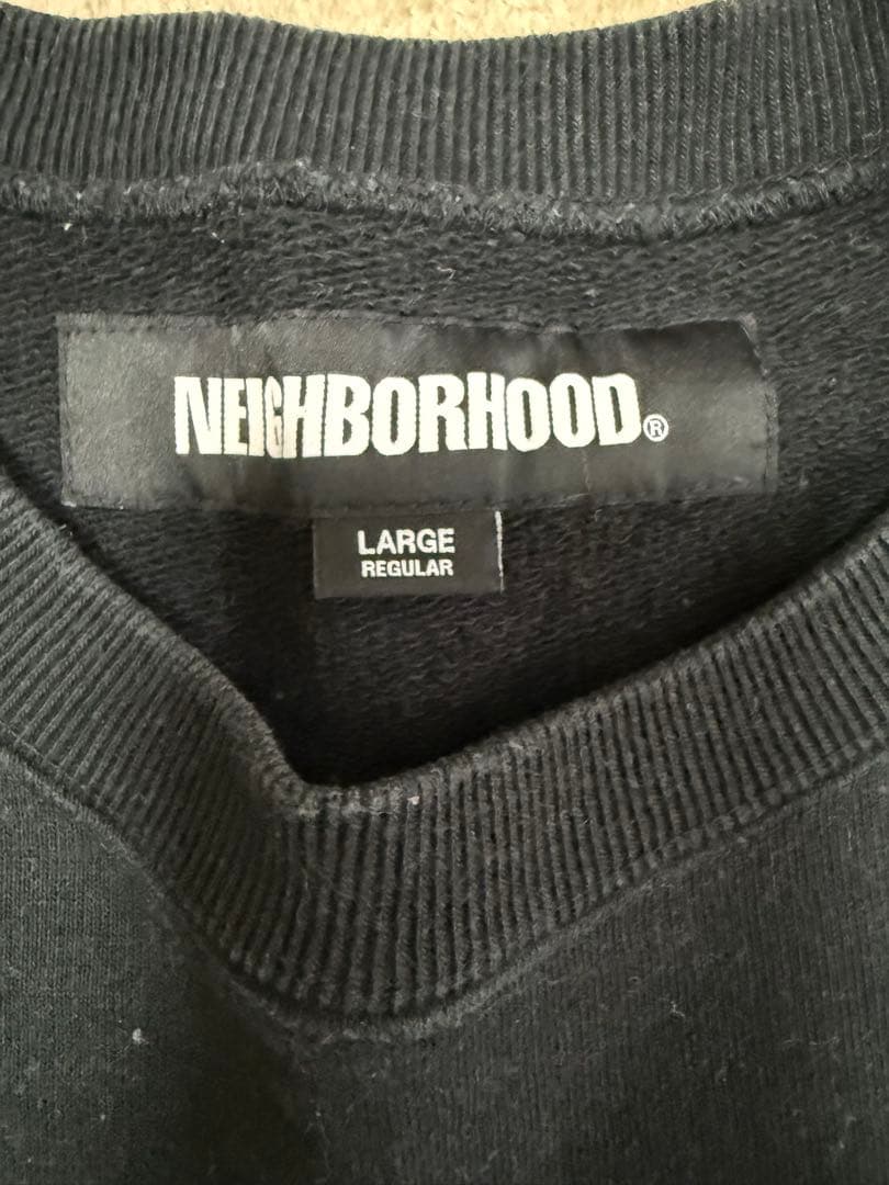 NEIGHBORHOOD ブラック スウェット L