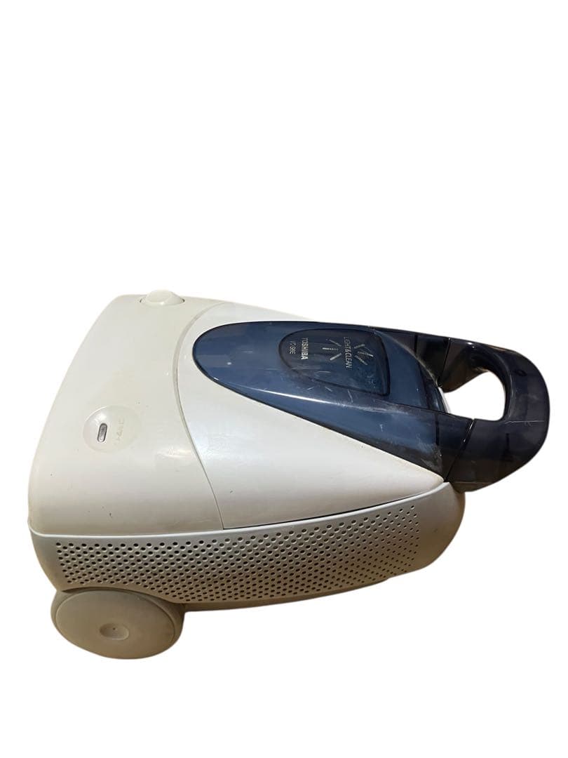 TOSHIBA 東芝　紙パック掃除機VC-S6E (L) 4年製　保証付　レトロ