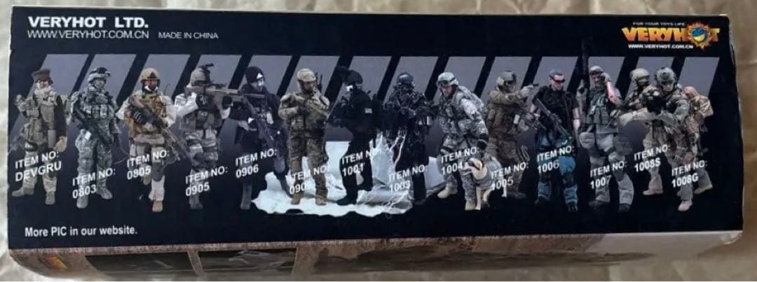 廃盤 VERYHOT社 アクション ミリタリー 狙撃 コスチューム 本体 セット