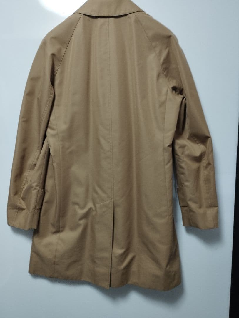 Aquascutum ステンカラーコート ベージュ 34