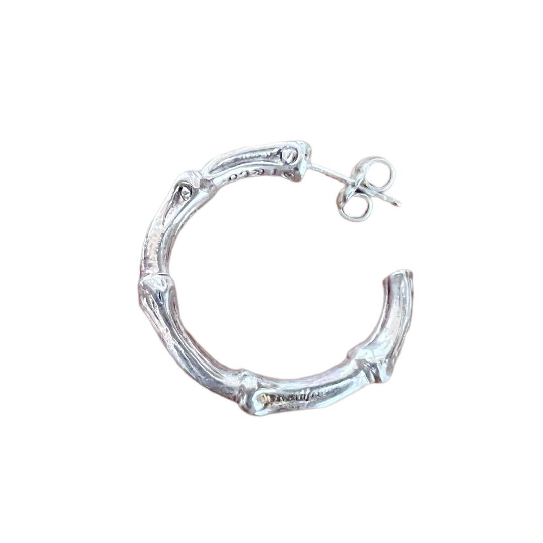 廃盤★Tiffany & Co.ティファニー バンブーピアス SV925 ラージ