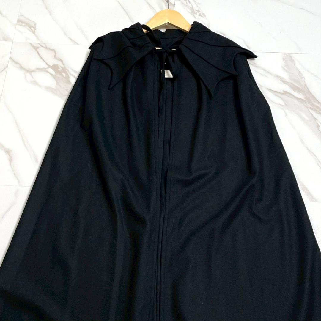 美品　BPN　BLACK PEACE NOW　コウモリ襟　マント　ゴシック　黒