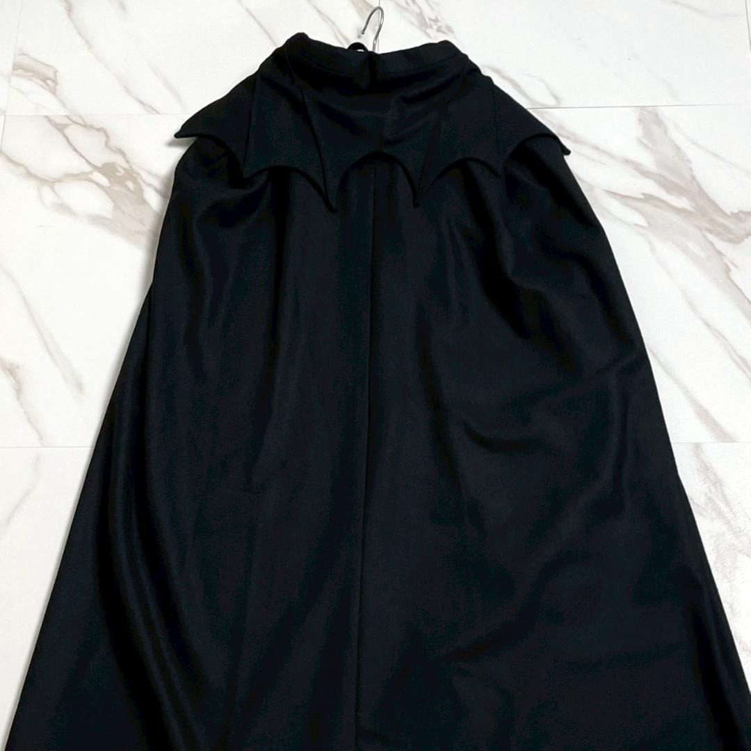 美品　BPN　BLACK PEACE NOW　コウモリ襟　マント　ゴシック　黒