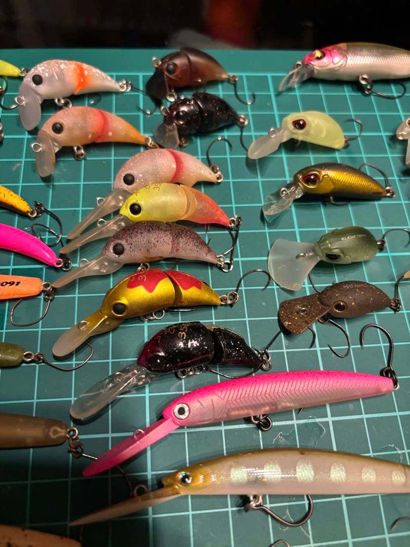 エリアトラウト引退セット　ミノー・プラグルアー50個以上