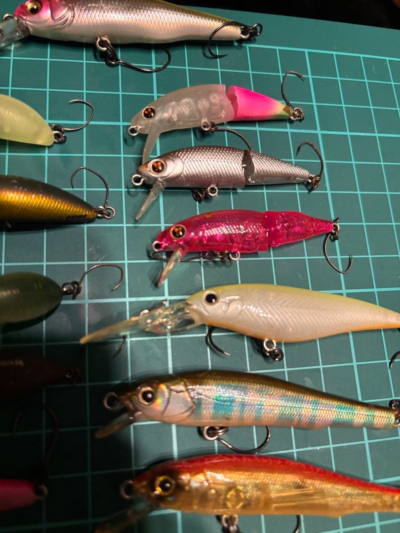 エリアトラウト引退セット　ミノー・プラグルアー50個以上