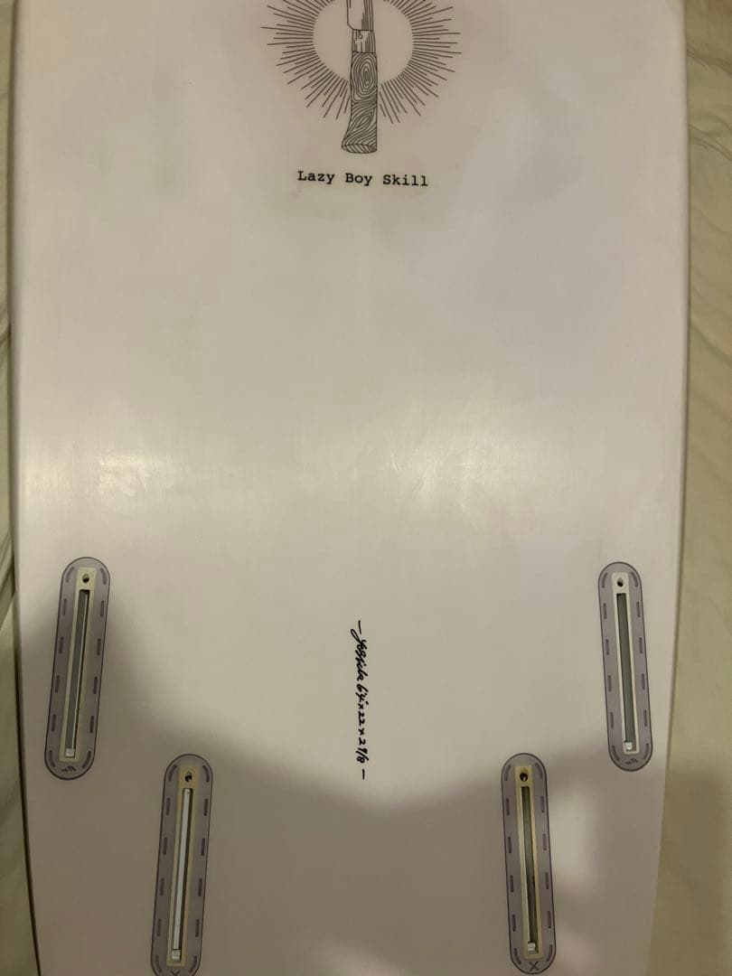 73さん 専用 LAZY BOY SKILL サンデーキラー ホワイト6'4ft - メルカリ