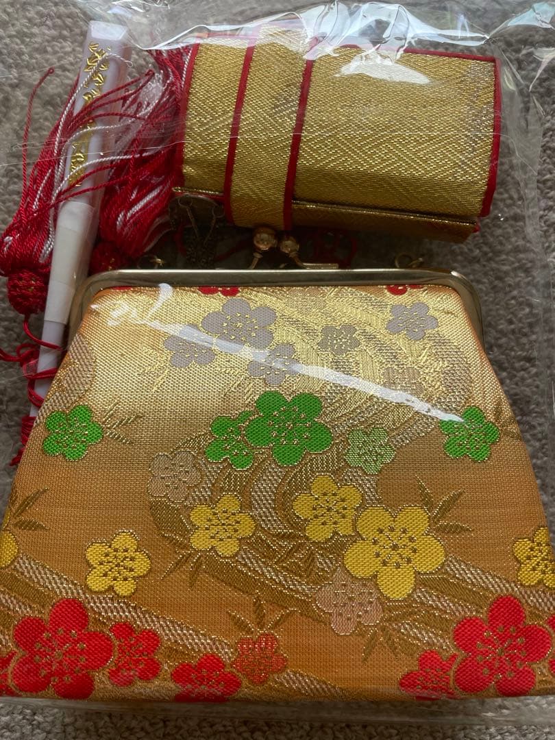 七五三　着物　7歳　正絹　フルセット　赤　ピンク　絞り柄