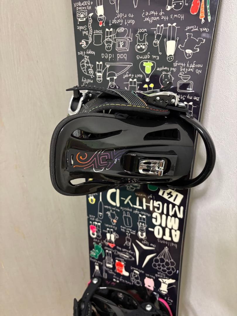 Atomic Mighty-D 141cm スノーボード ビンディング・ケース - メルカリ