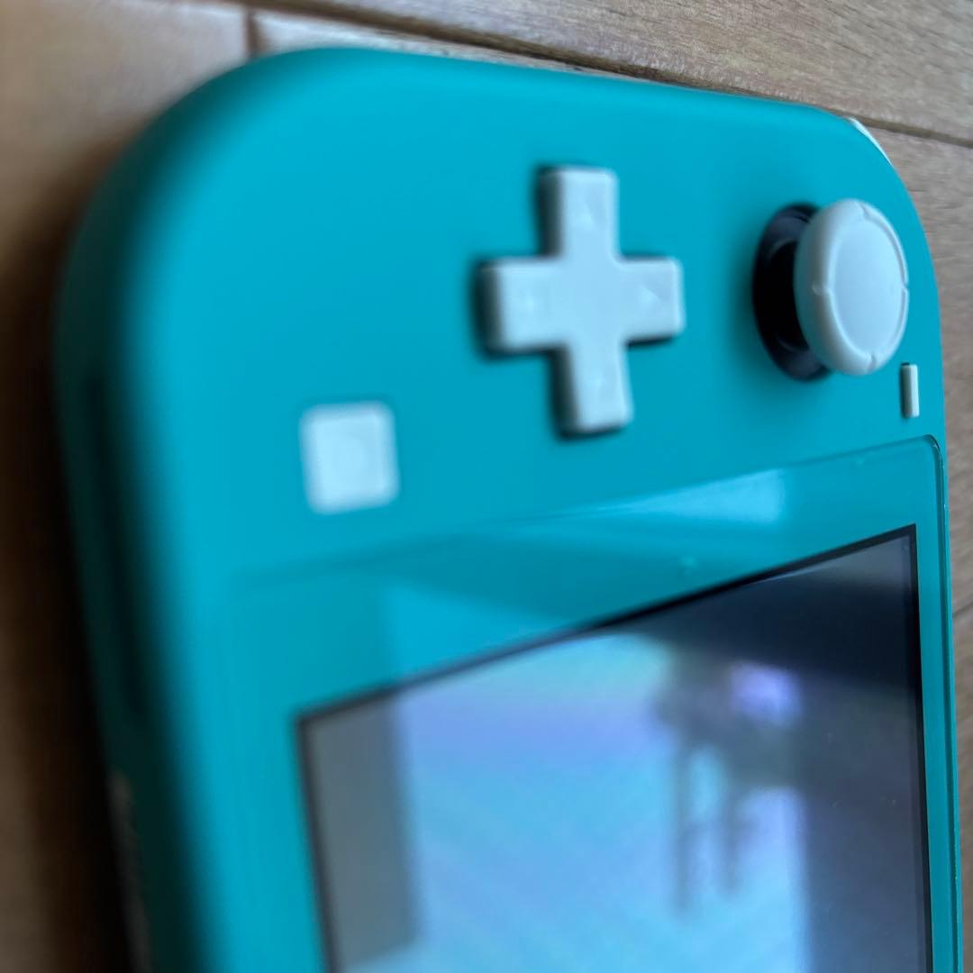 Nintendo Switch Lite ターコイズ　電源ケーブル、箱有り
