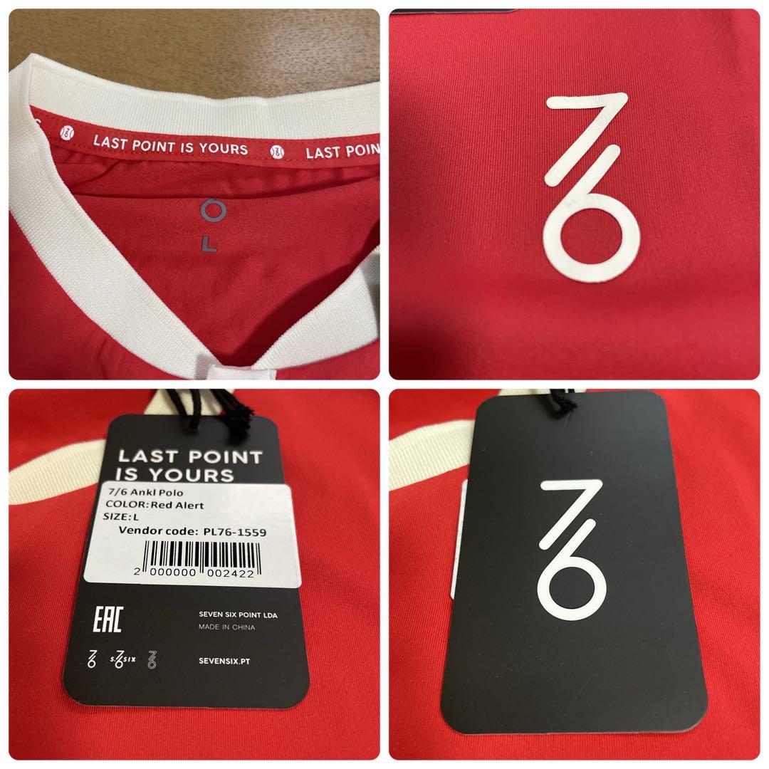 日本初上陸　76 セブンシックス　ゲームシャツ　テニスウェア　サイズL（XL）