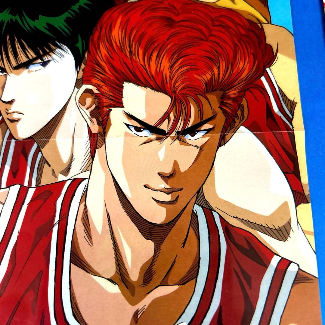 SLAM DUNK スラムダンク　ポスターとトレーディングカードセット　額装