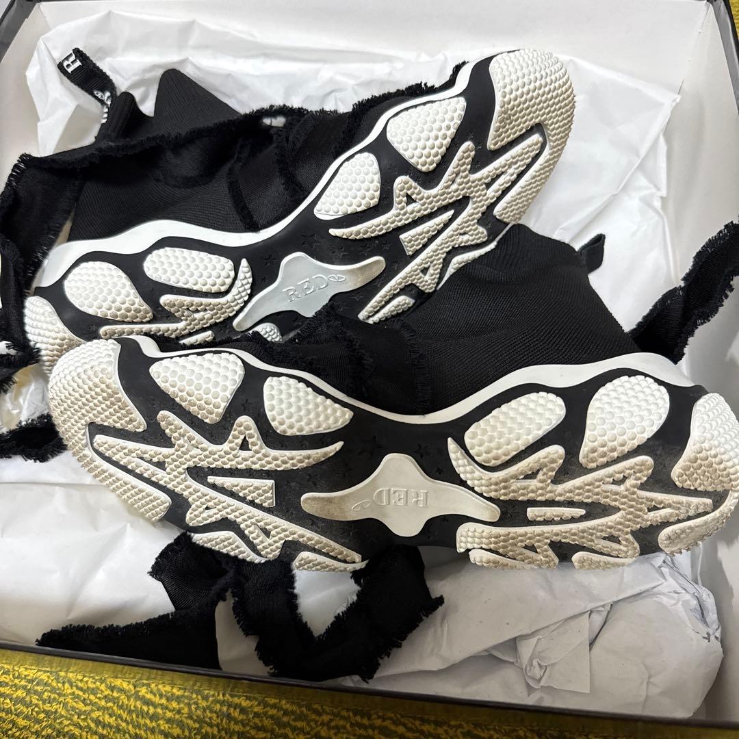 レッドヴァレンティノ（RED VALENTINO）ソックスニーカー 37 リボン