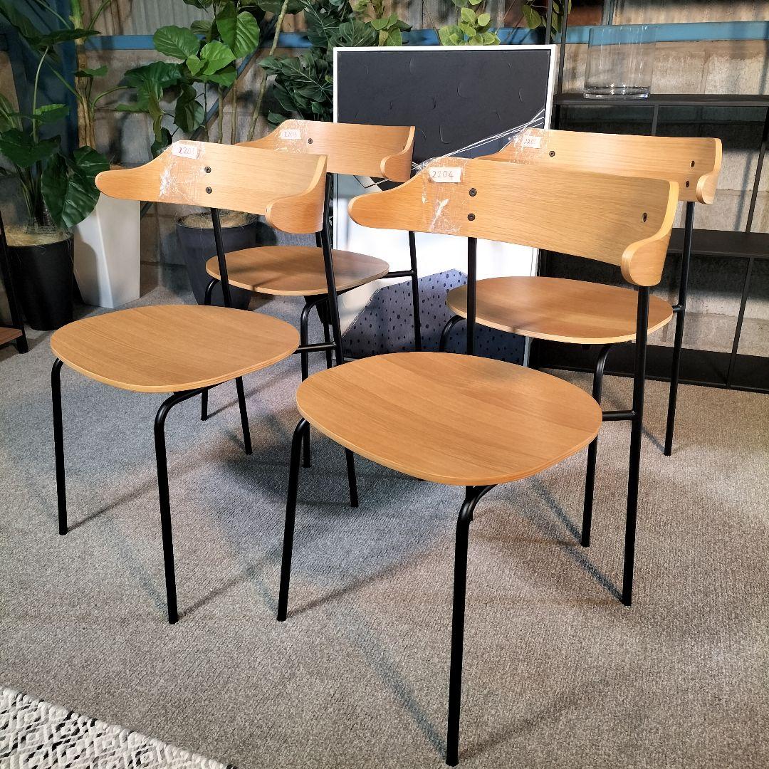 関家具 カペルⅢ ダイニングチェア 天然木 展示品(2204)