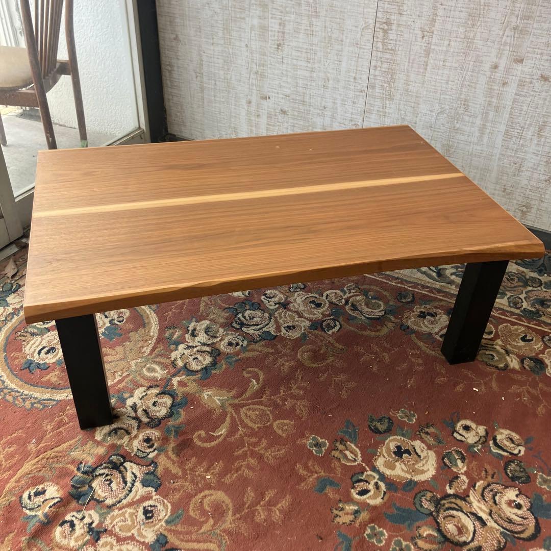 北欧レトロ 日美 木製コタツテーブル センターテーブル カフェテーブル こたつ