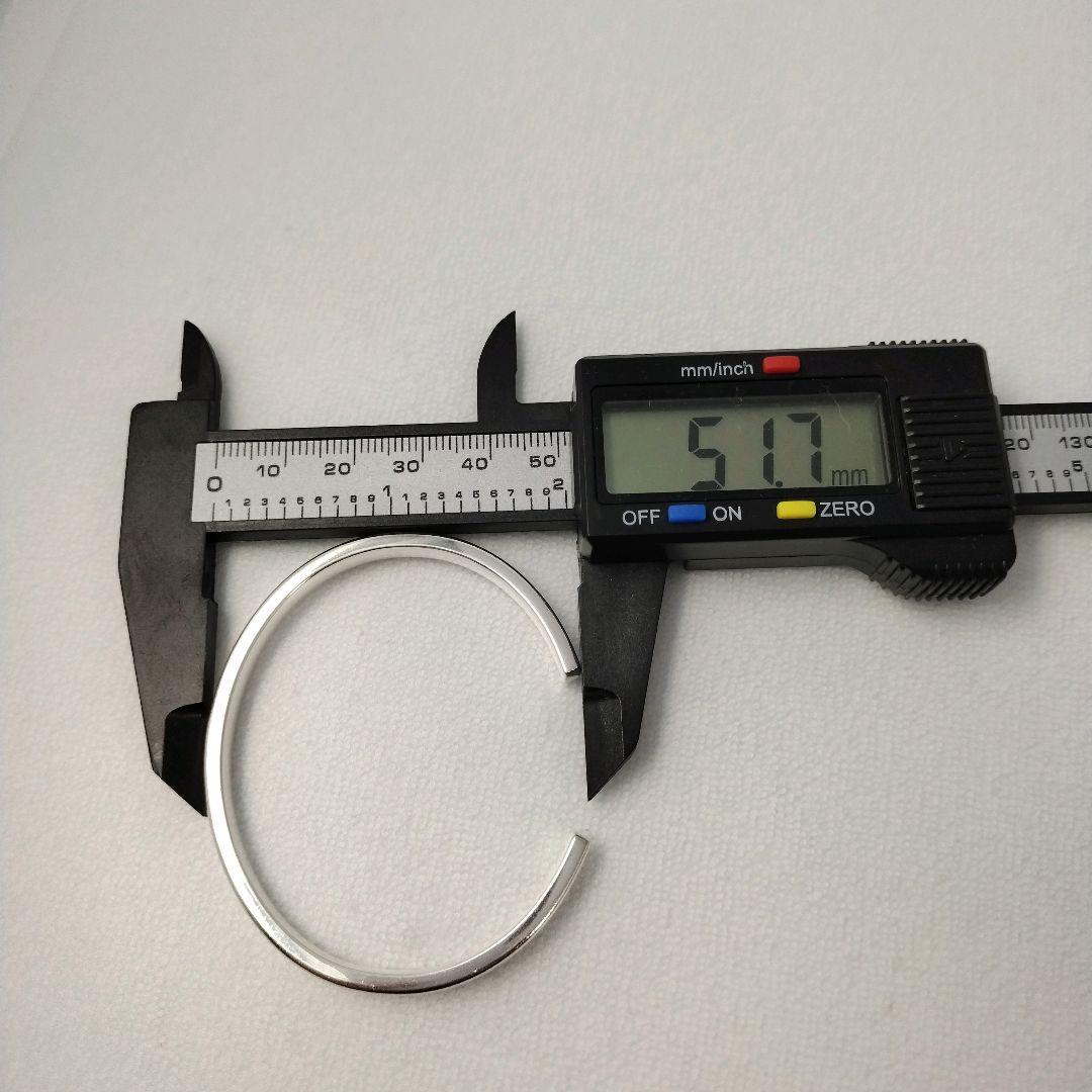 Tiffany＆Co. シルバー ナロー 1837 カフバングル 内周16cm