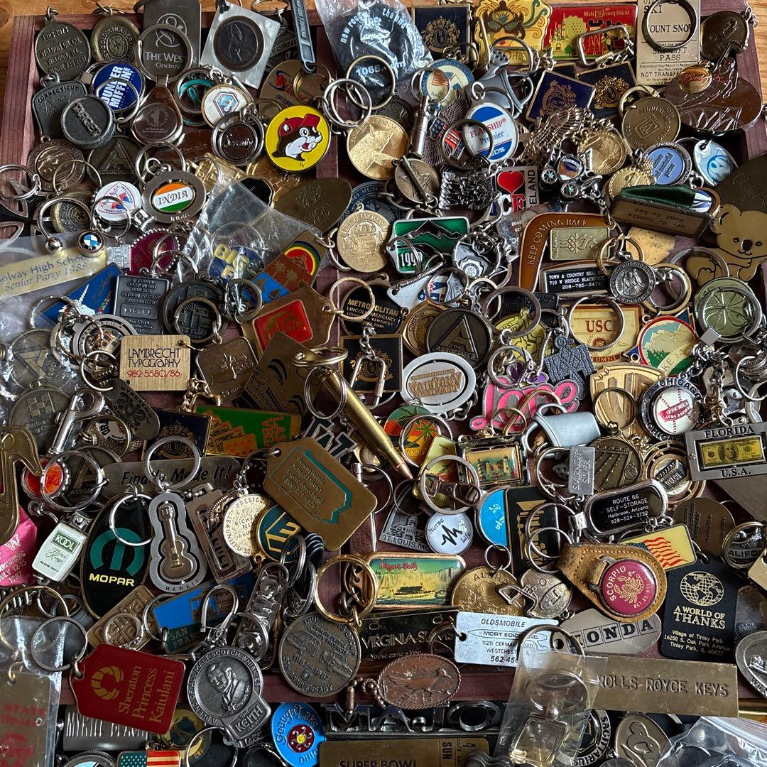 JUNK ／メタルキーチェーン／ まとめ売り／VINTAGE ／USA