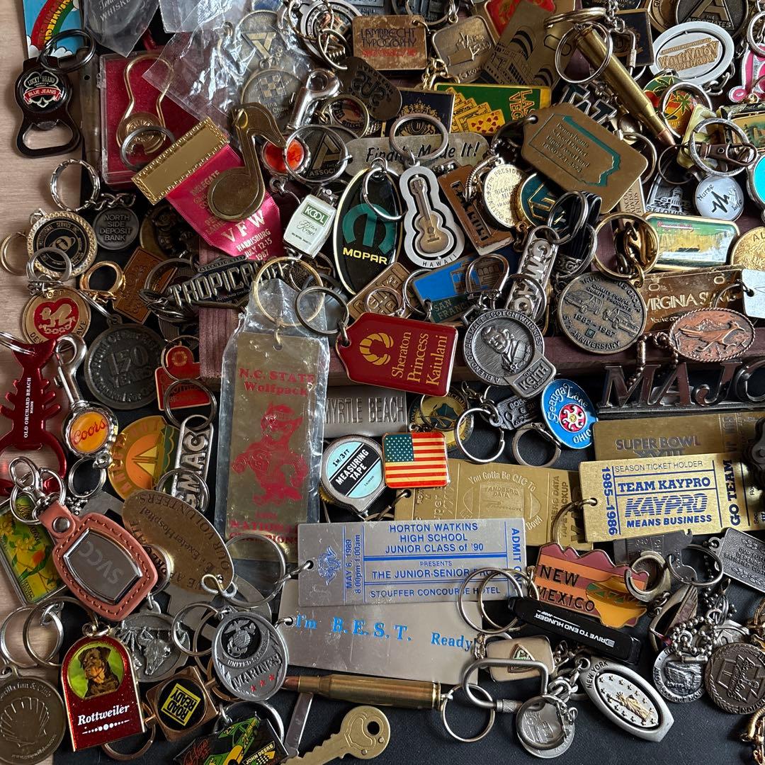 JUNK ／メタルキーチェーン／ まとめ売り／VINTAGE ／USA