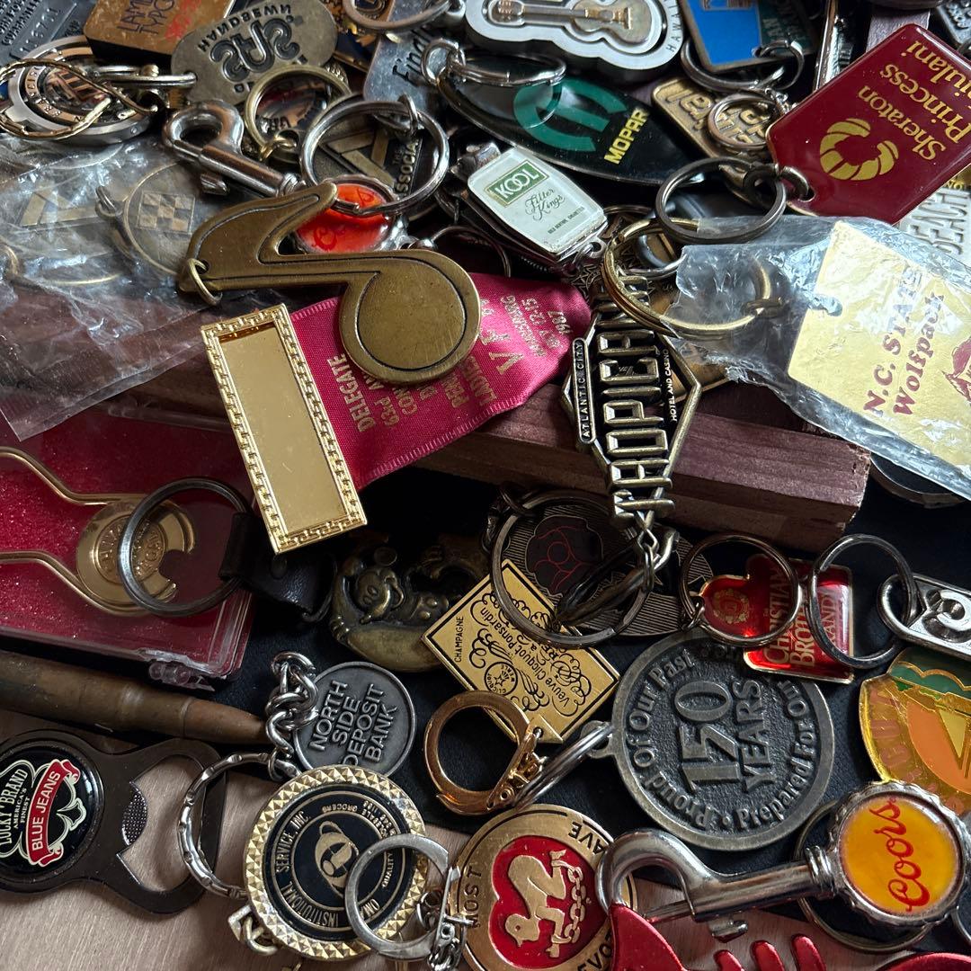 JUNK ／メタルキーチェーン／ まとめ売り／VINTAGE ／USA