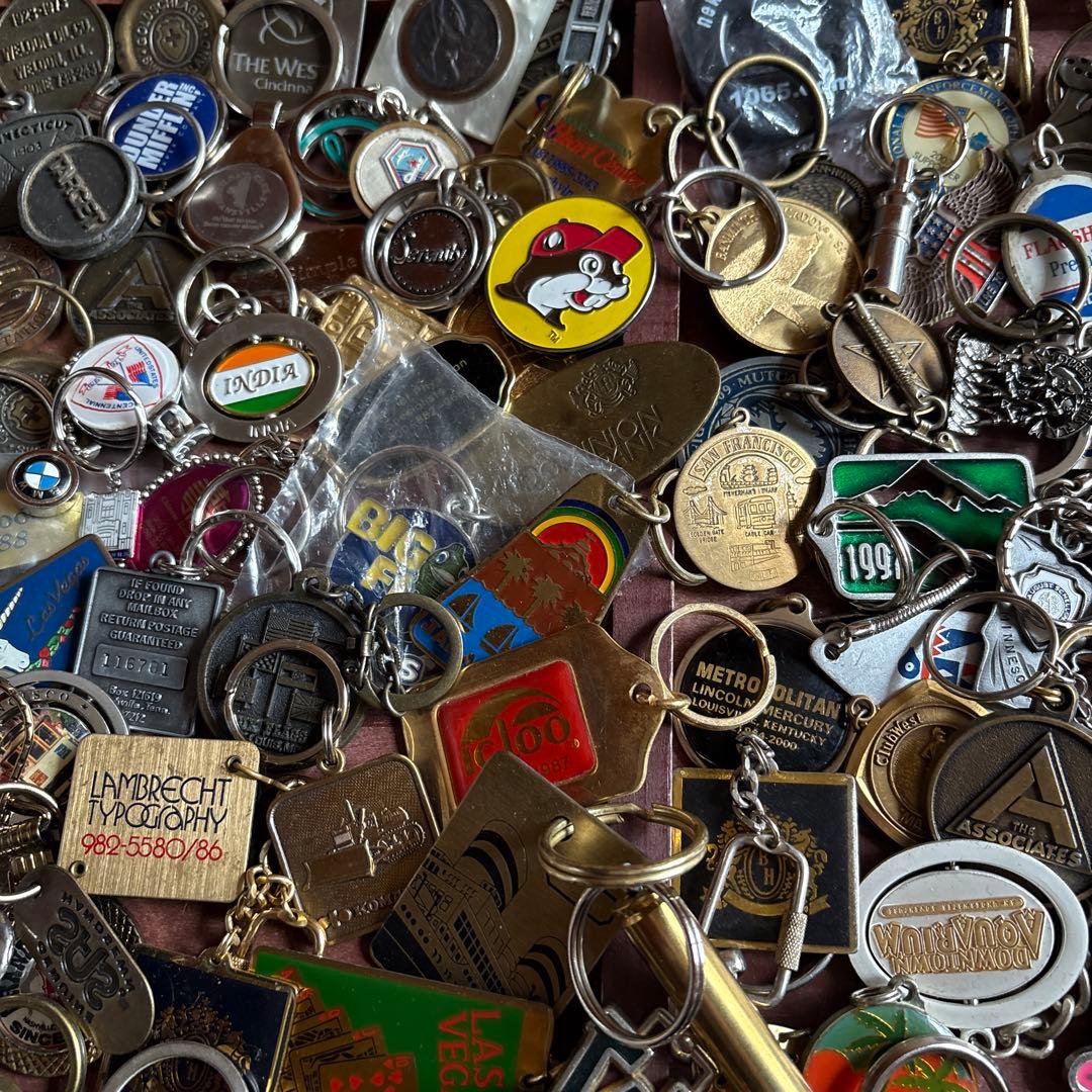 JUNK ／メタルキーチェーン／ まとめ売り／VINTAGE ／USA