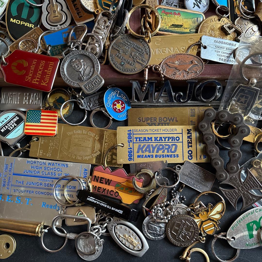 JUNK ／メタルキーチェーン／ まとめ売り／VINTAGE ／USA