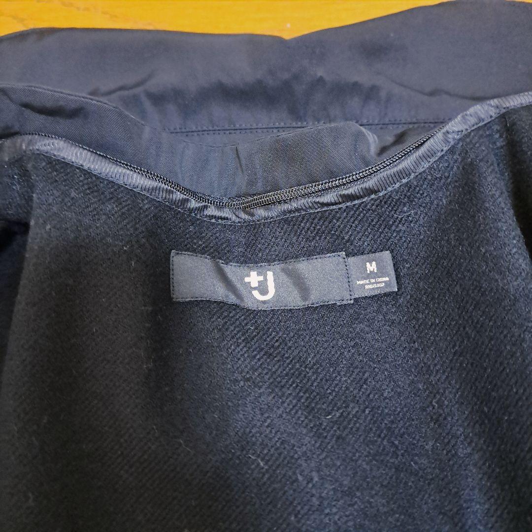 【レア早い者勝ち】ユニクロ+J ステンカラーコート 黒M