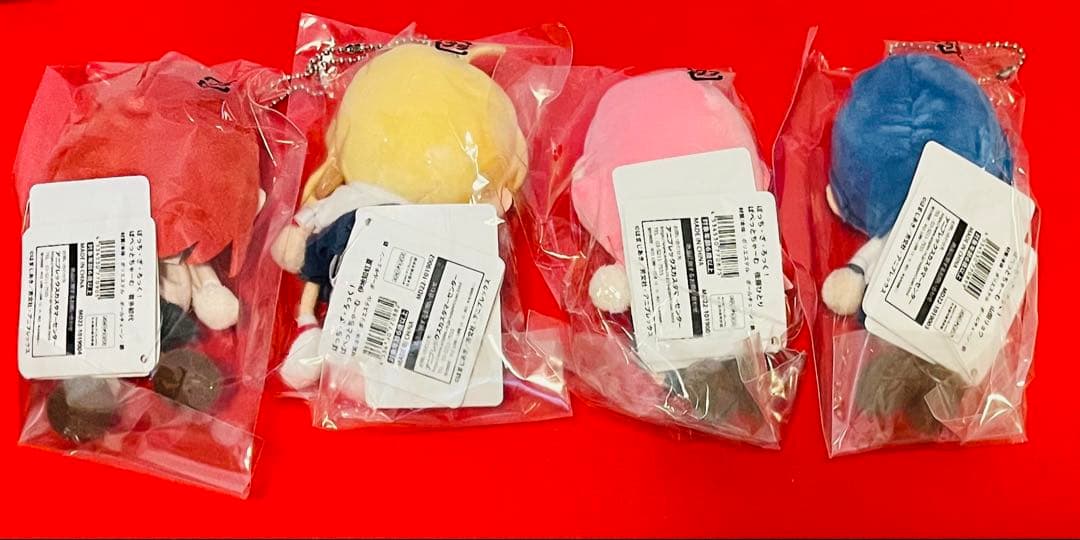 【新品未使用】ぼっち・ざ・ろっく! ぱぺっとちゃーむ 4種コンプリート　４個