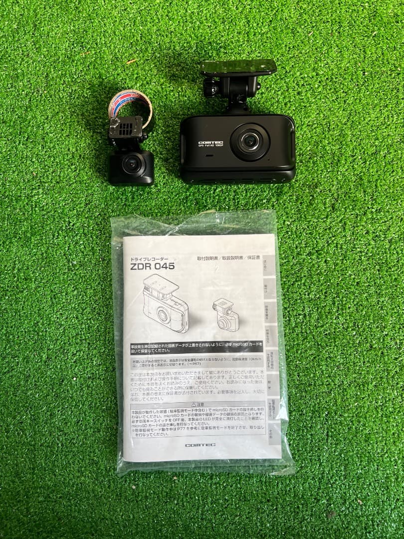 コムテック ドライブレコーダー ZDR045 「美品」