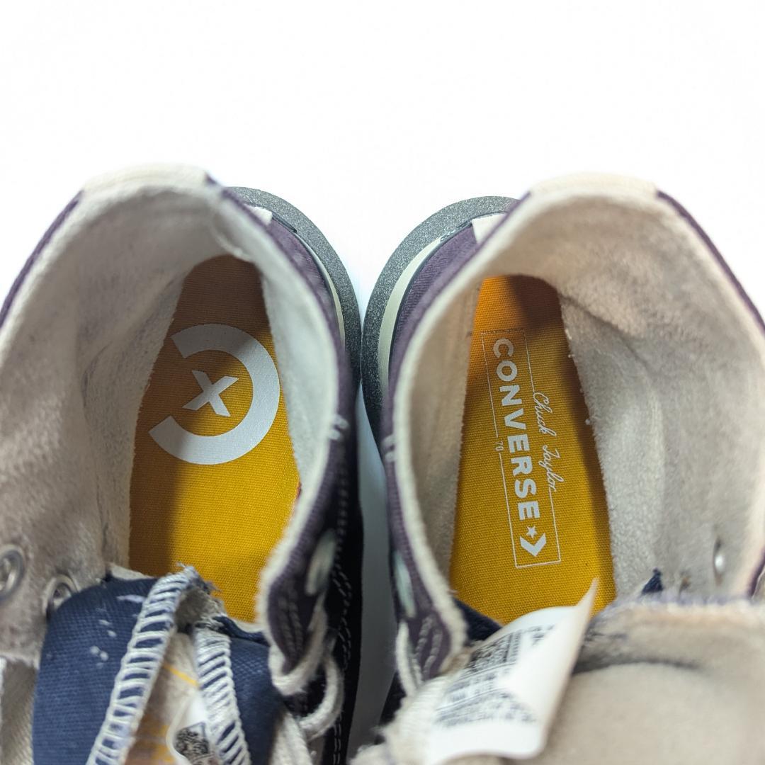 希少 韓国コンバース Chuck 70 AT-CX 24.5cm 紫 撥水 防水
