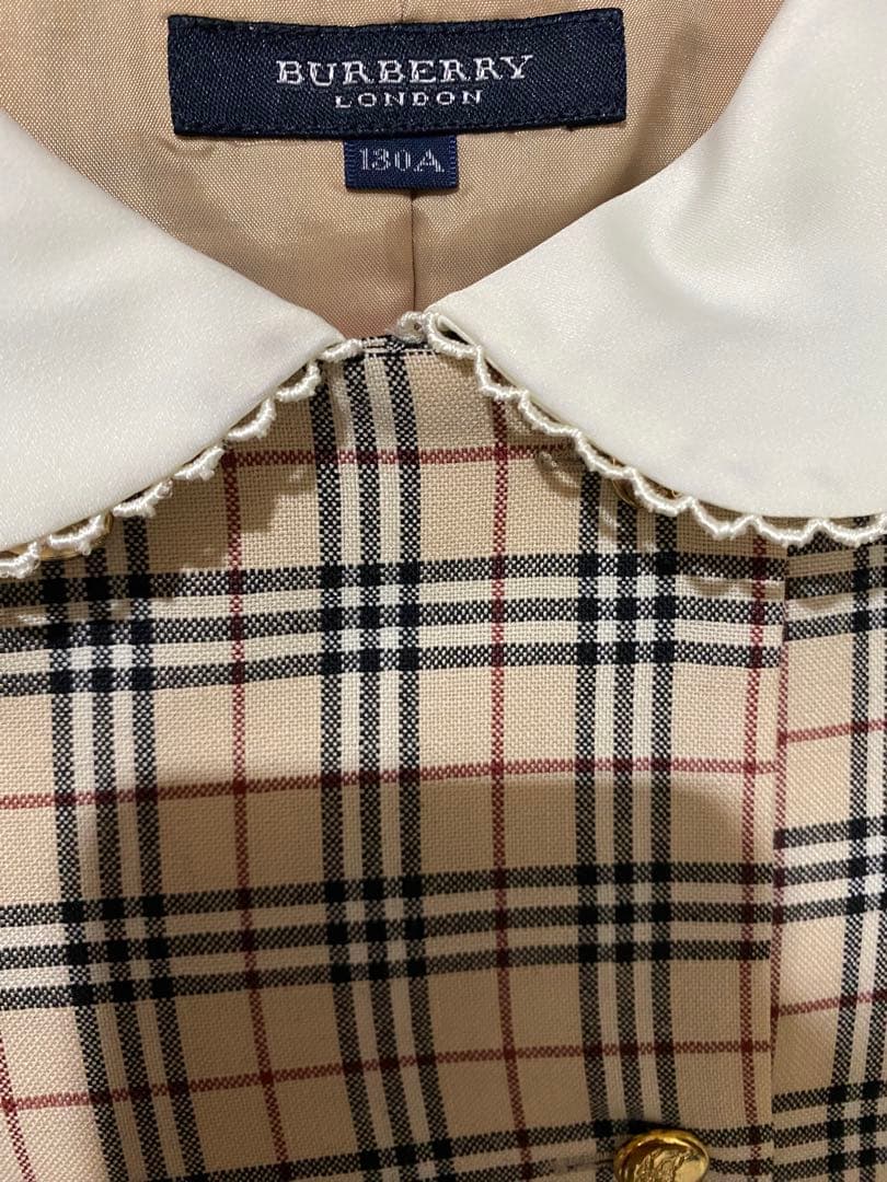 Burberry フォーマル　ワンピースボレロセット　入学式卒園式　靴もセット
