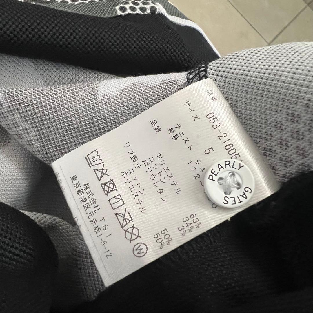 パーリーゲイツ　セットアップ　上下　メンズ　ポロシャツ　ショートパンツ　迷彩　L