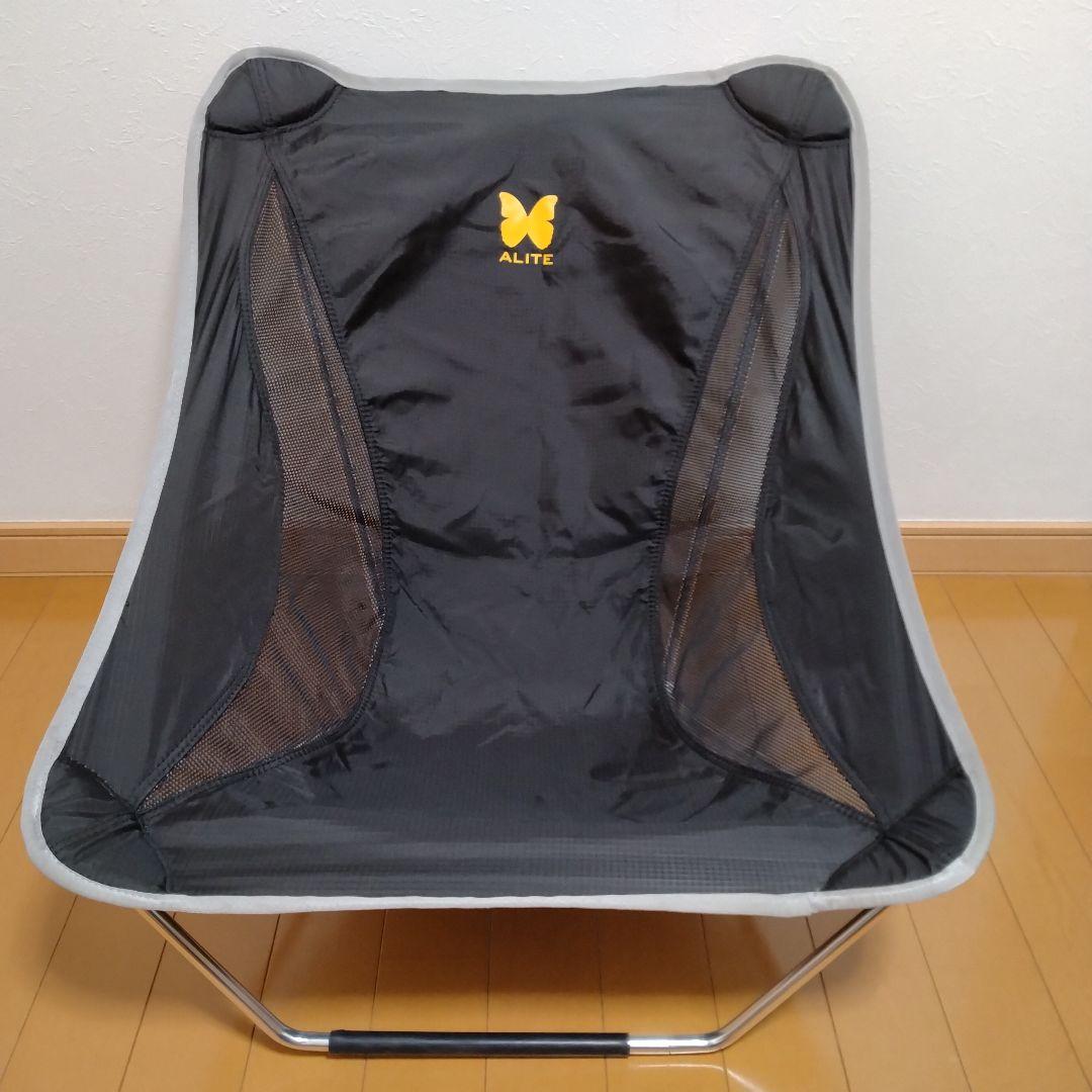 【難あり】 ALITE エーライト メイフライチェア　焚き火チェア ブラック