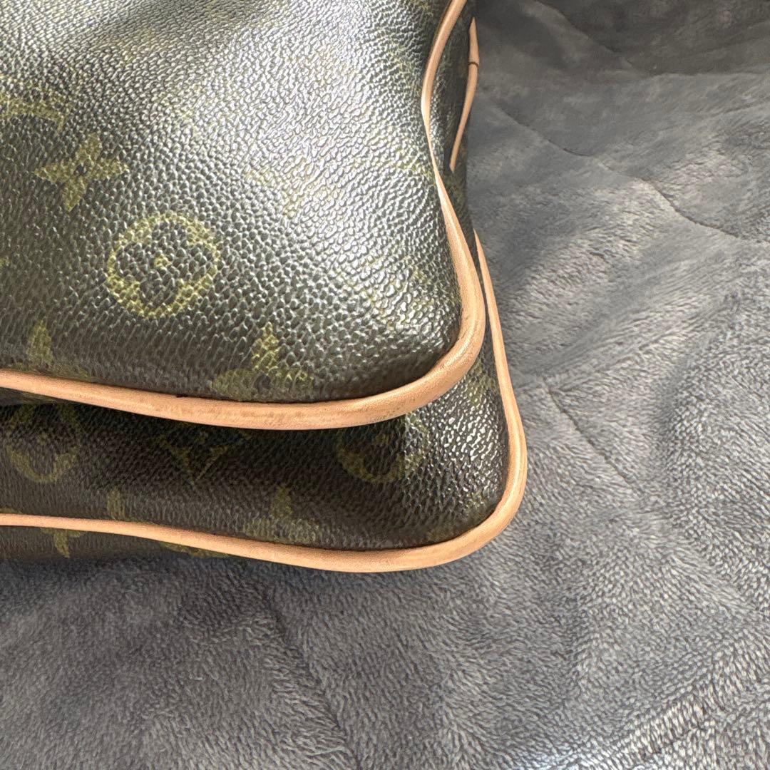 激レア物　ヴィンテージ　ルイ・ヴィトン モノグラム レザー　クッション カバー