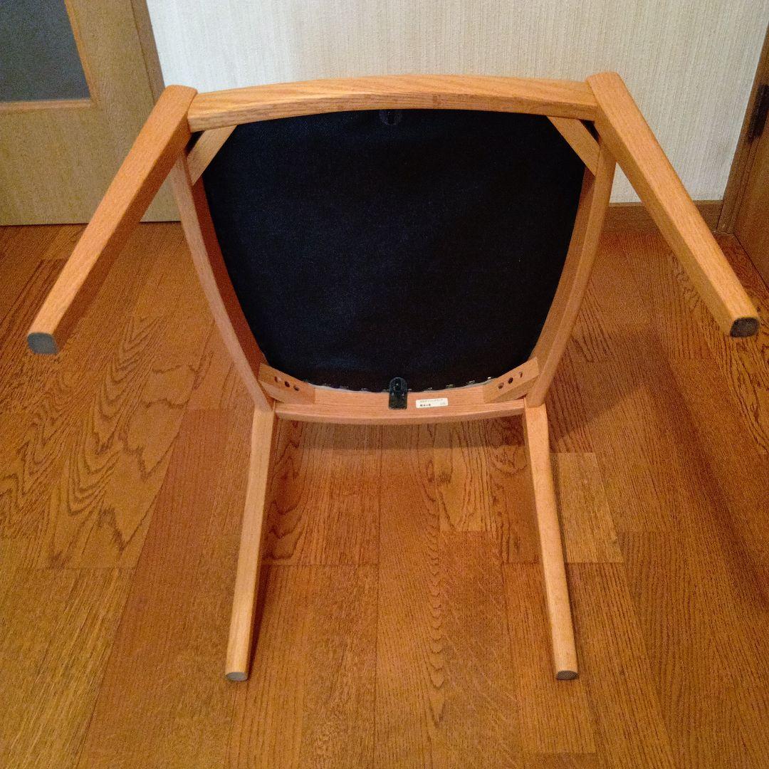 浜本工芸　ダイニングチェア レッドオ−ク材　 椅子1台のみ販売です。