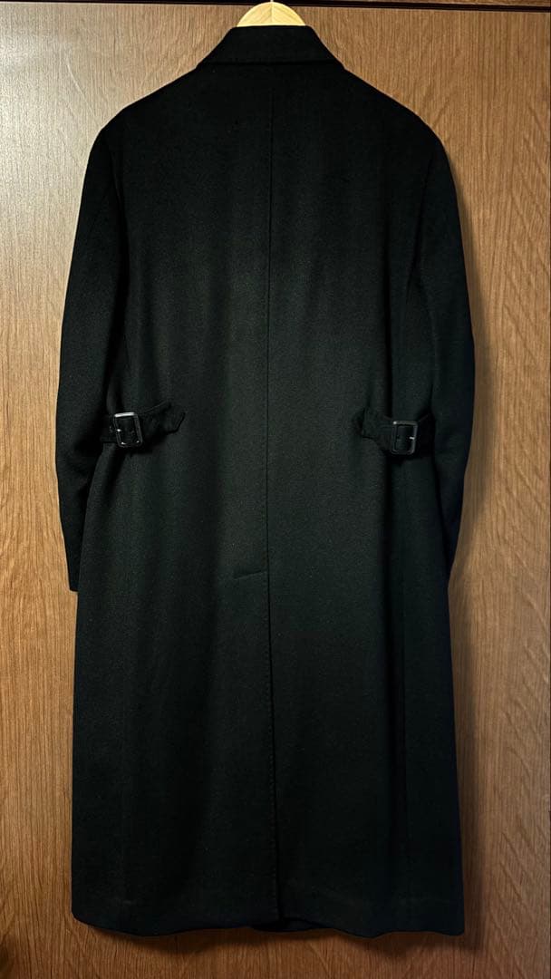 最終値下 未使用 カシミヤ混 チェスターコート ロング ウール