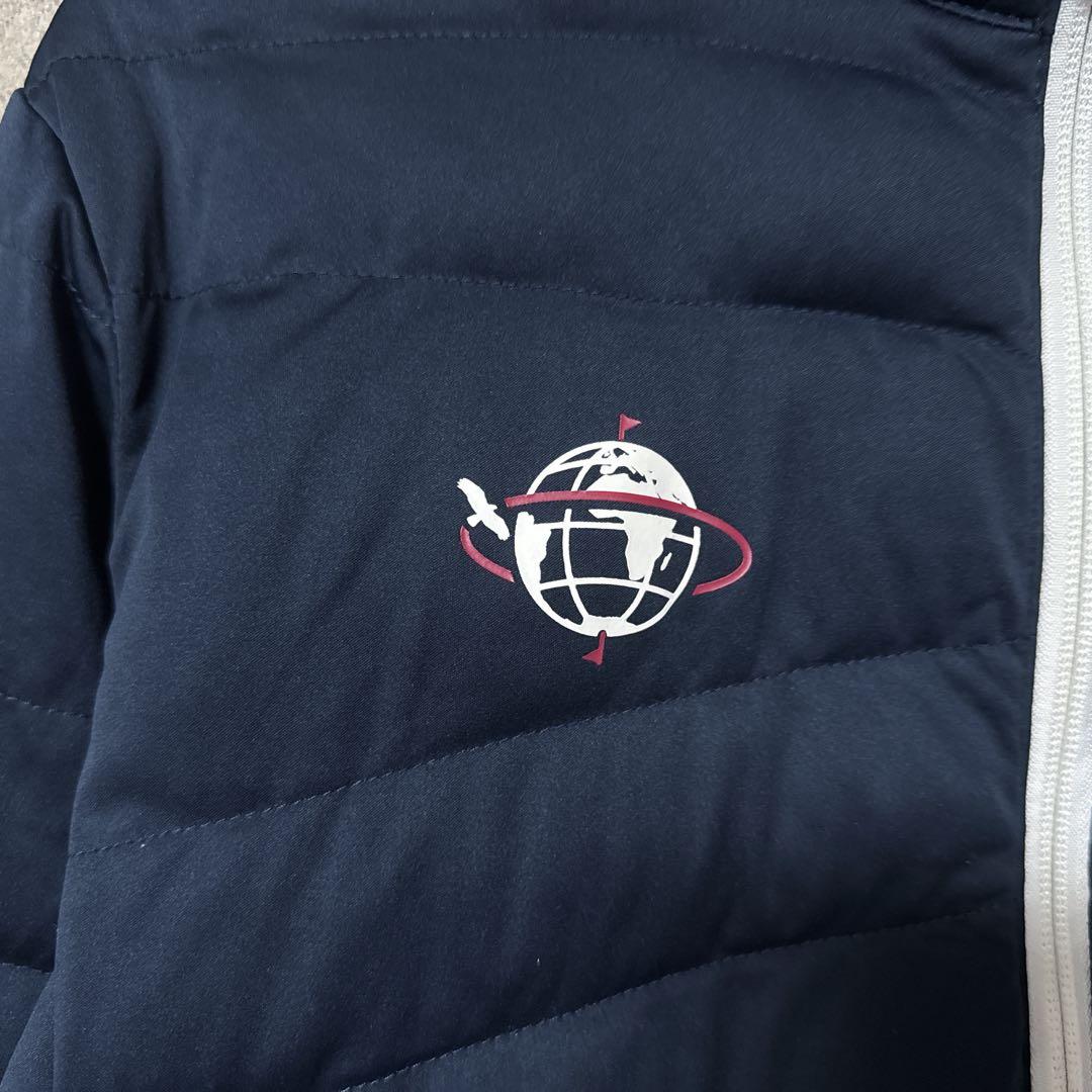Callaway キャロウェイ 中わた フルジップ ジャケット ネイビー M