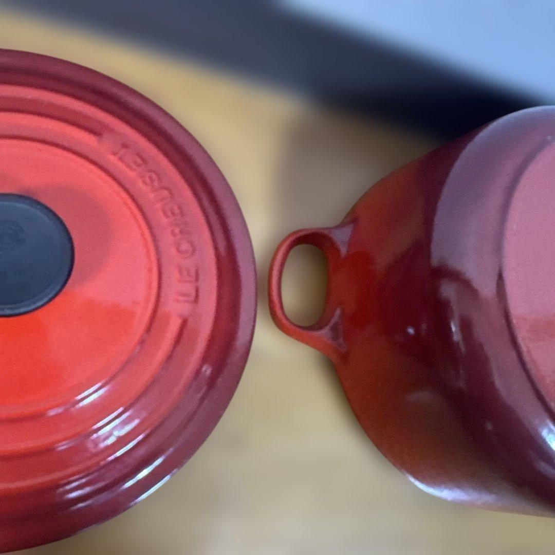 ル・クルーゼ ココットロンド 鍋 20cm レッド