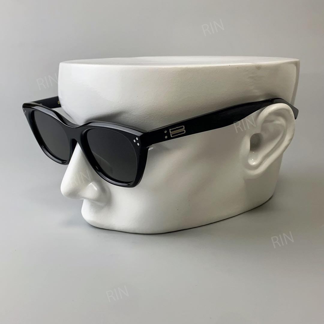 GENTLE MONSTER ブラック キャットアイサングラス COOKIE