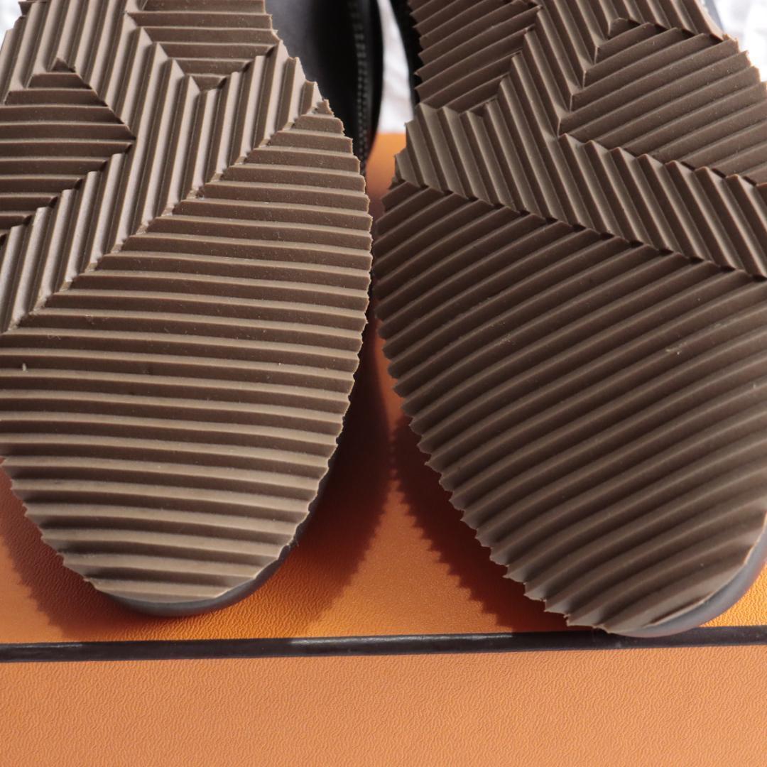 未使用！エルメスHermes　レザーシューズ　クイッカー　スニーカー　クイック