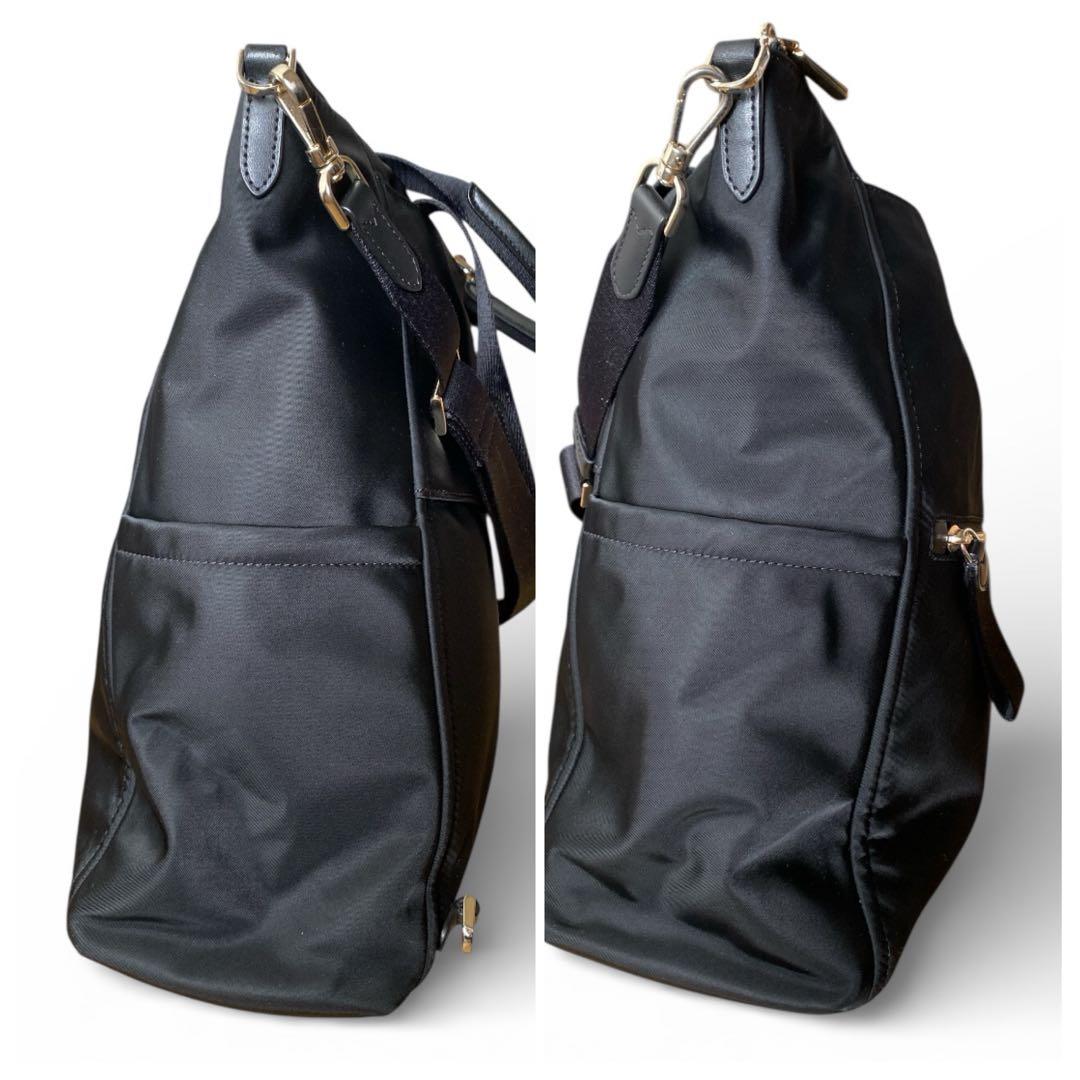 【美品】訳有kate spade3wayチェルシーコンバーチブルバックパック黒