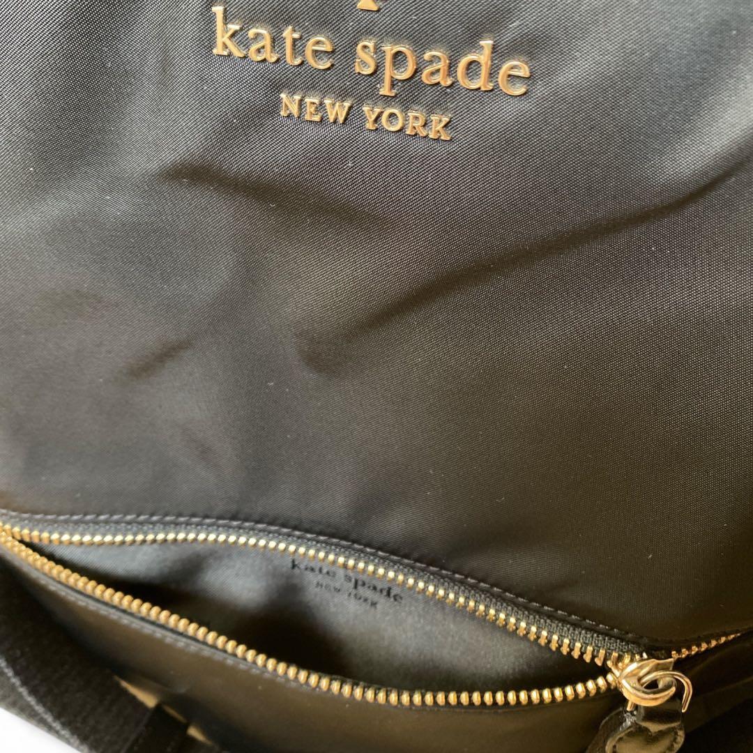 【美品】訳有kate spade3wayチェルシーコンバーチブルバックパック黒
