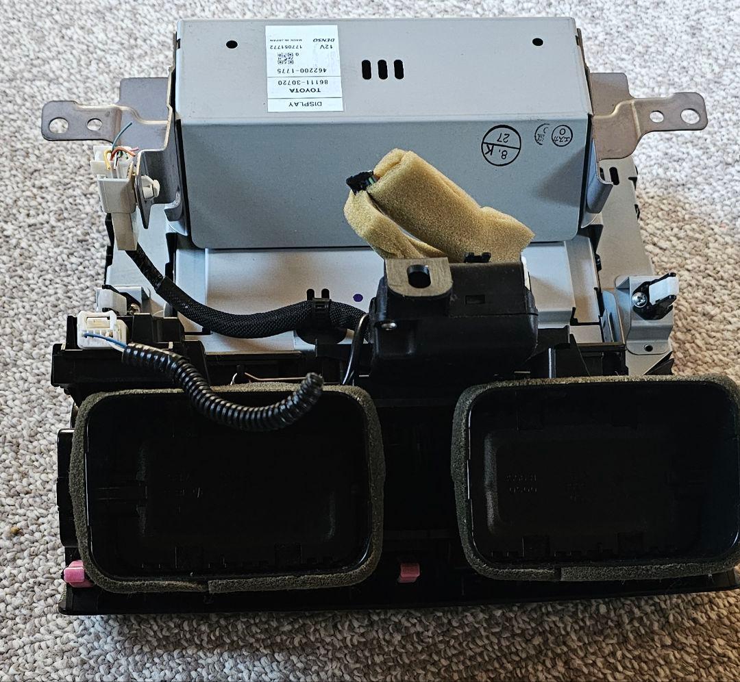 GWS204トヨタ クラウン アスリート 純正 マルチビジョン HDD ナビ