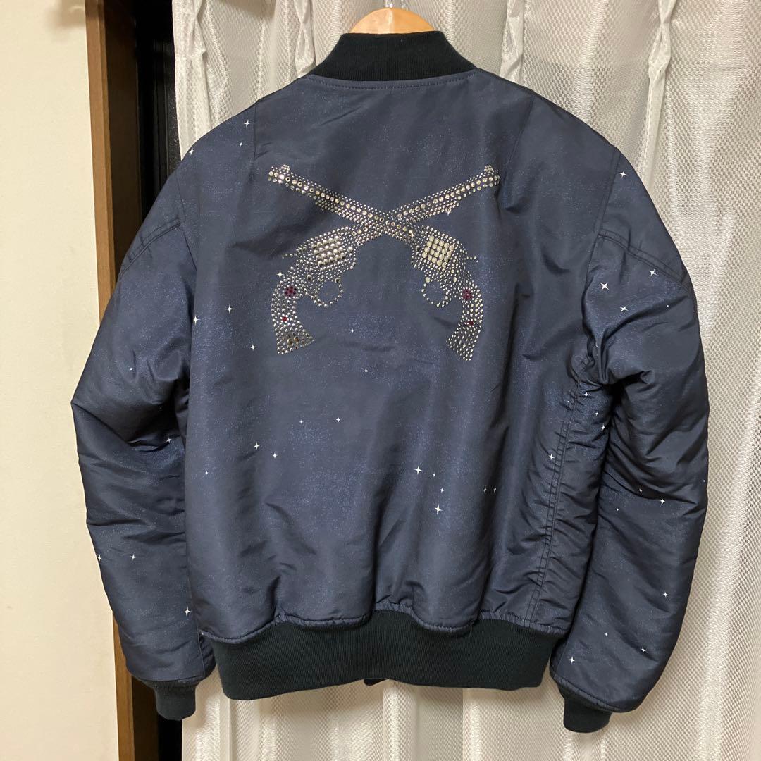 激レアAVIREX MA-1 フライトジャケット (ロアーガンズ)XLサイズ