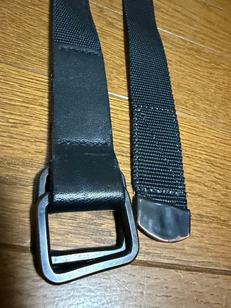 Nハリウッド × ポーター ベルト ブラック ダブルリング - メルカリ