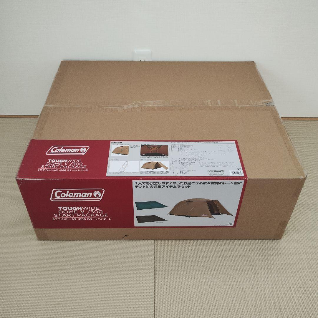 【新品】コールマン タフワイドドーム V/300 スタートパッケージ