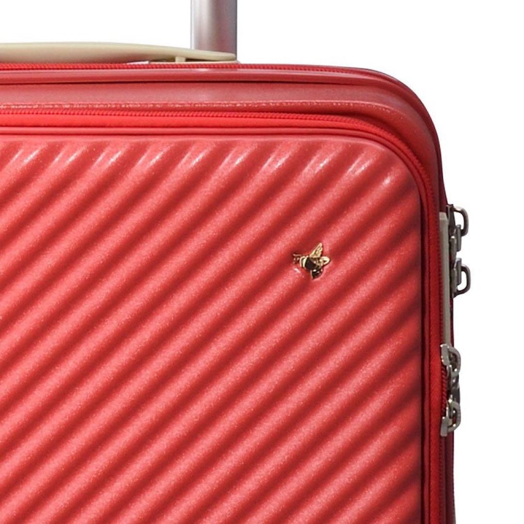 ACE HaNT マイン(フロントジップ) キャリーケース34L アネモネレッド