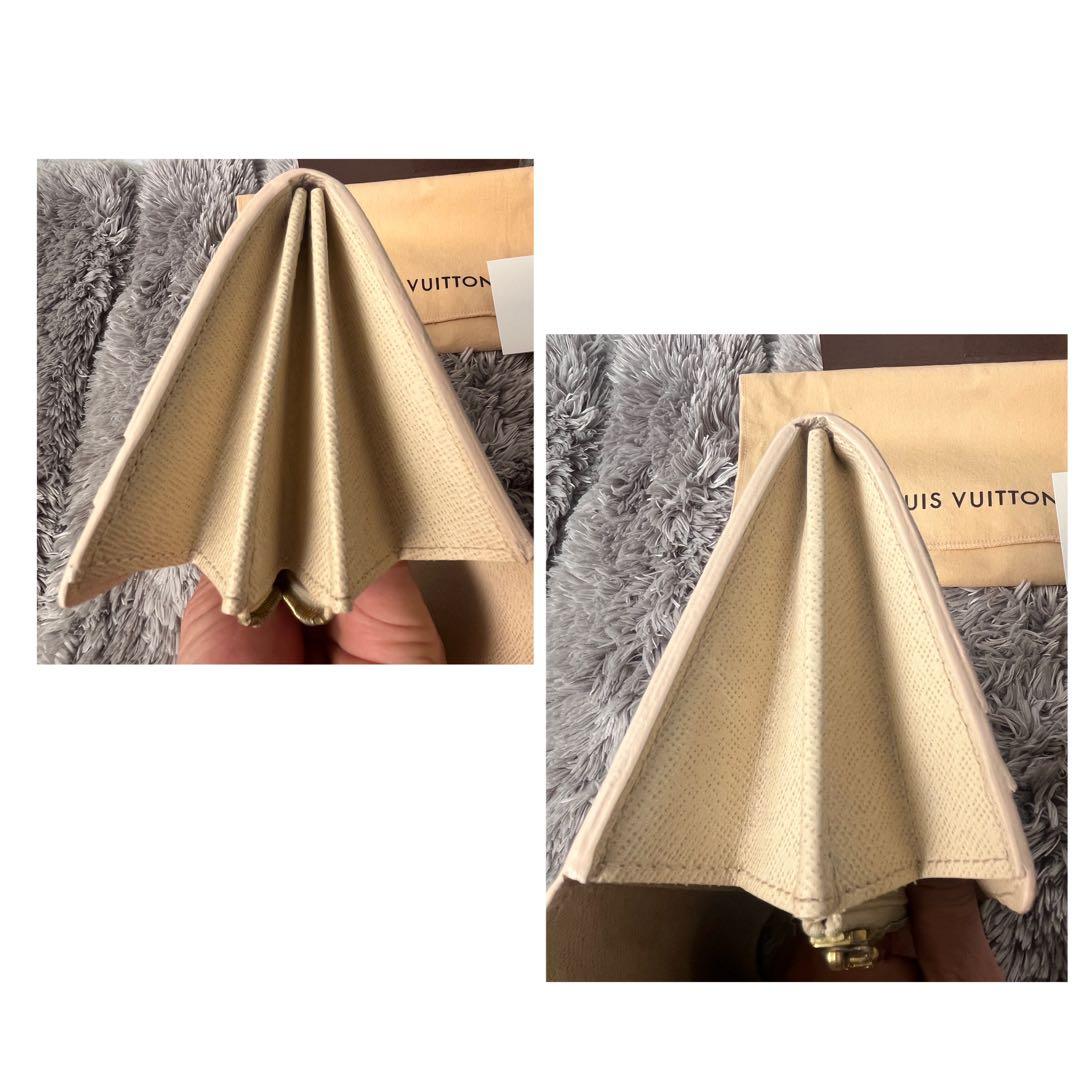 【専用】ルイヴィトン　ポルトフォイユサラ　ダミエ　アズール　ホワイト